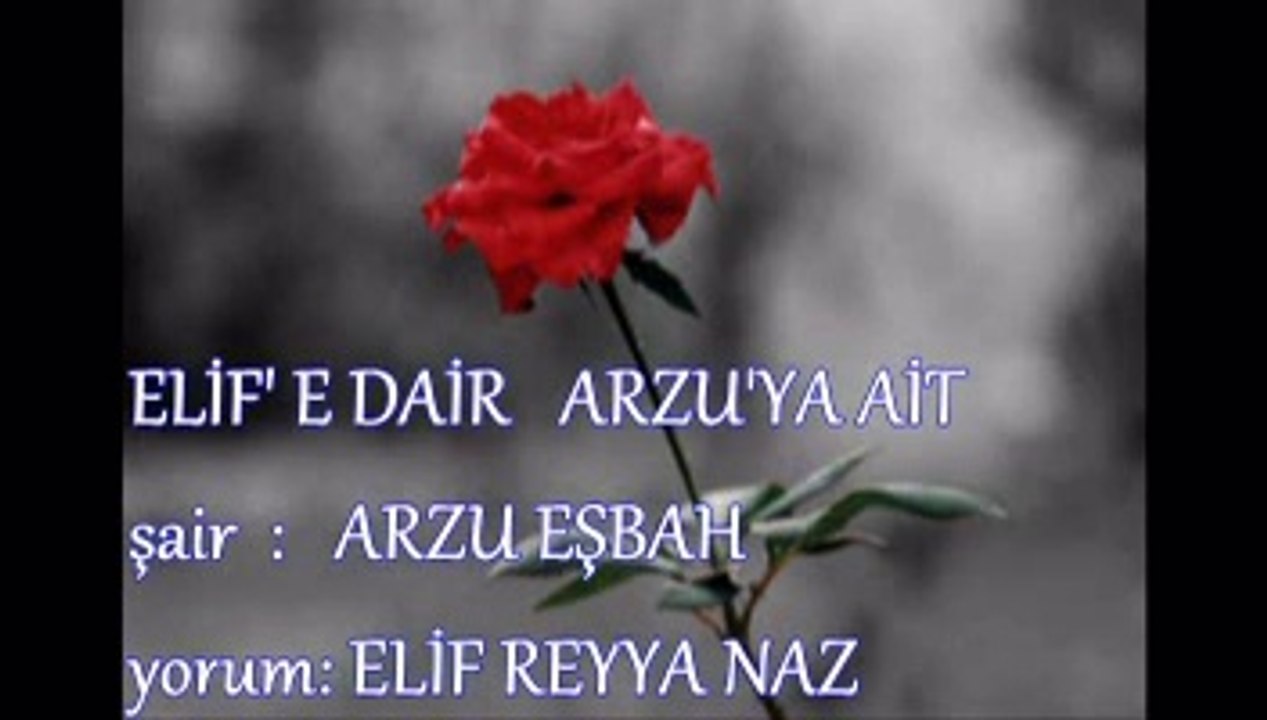 ELİF REYYA NAZ ARZU EŞBAH ELİF E DAİR ARZU YA AİT Dailymotion Video