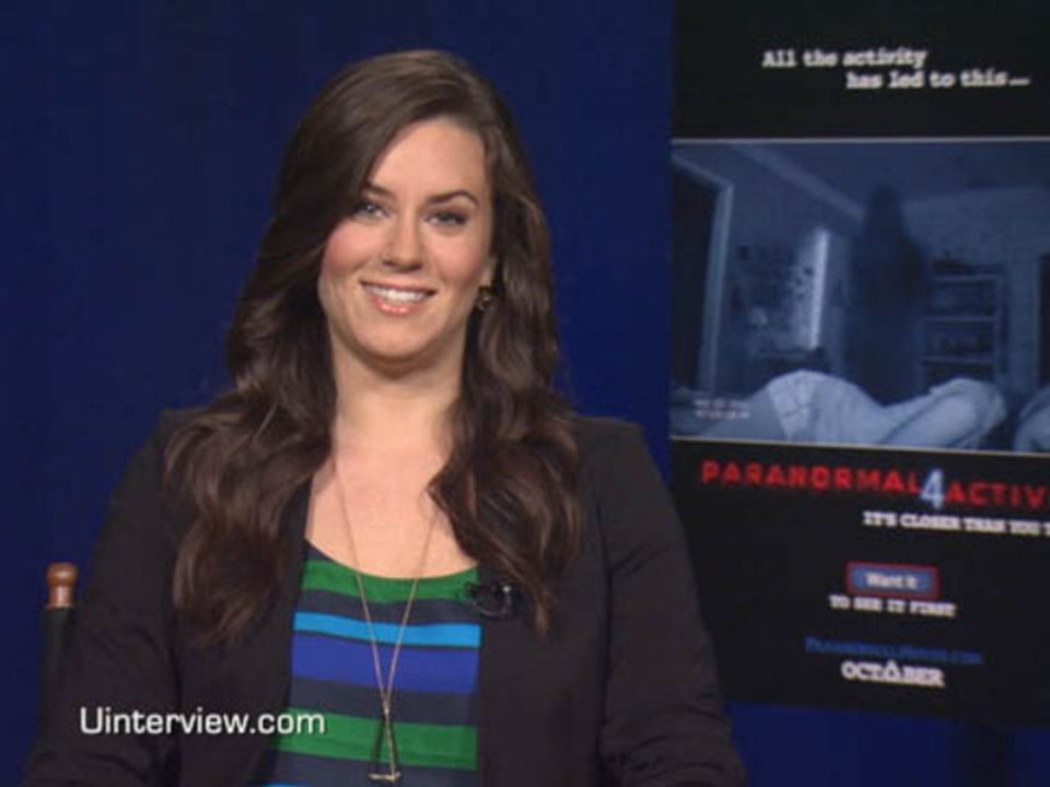 Katie Featherston On Paranormal Activity Video Dailymotion