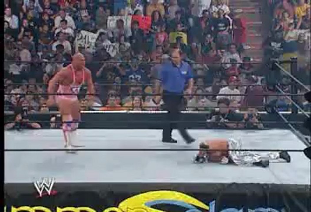 Rey Mysterio Vs Kurt Angle WWE SummerSlam 2002 Video Dailymotion