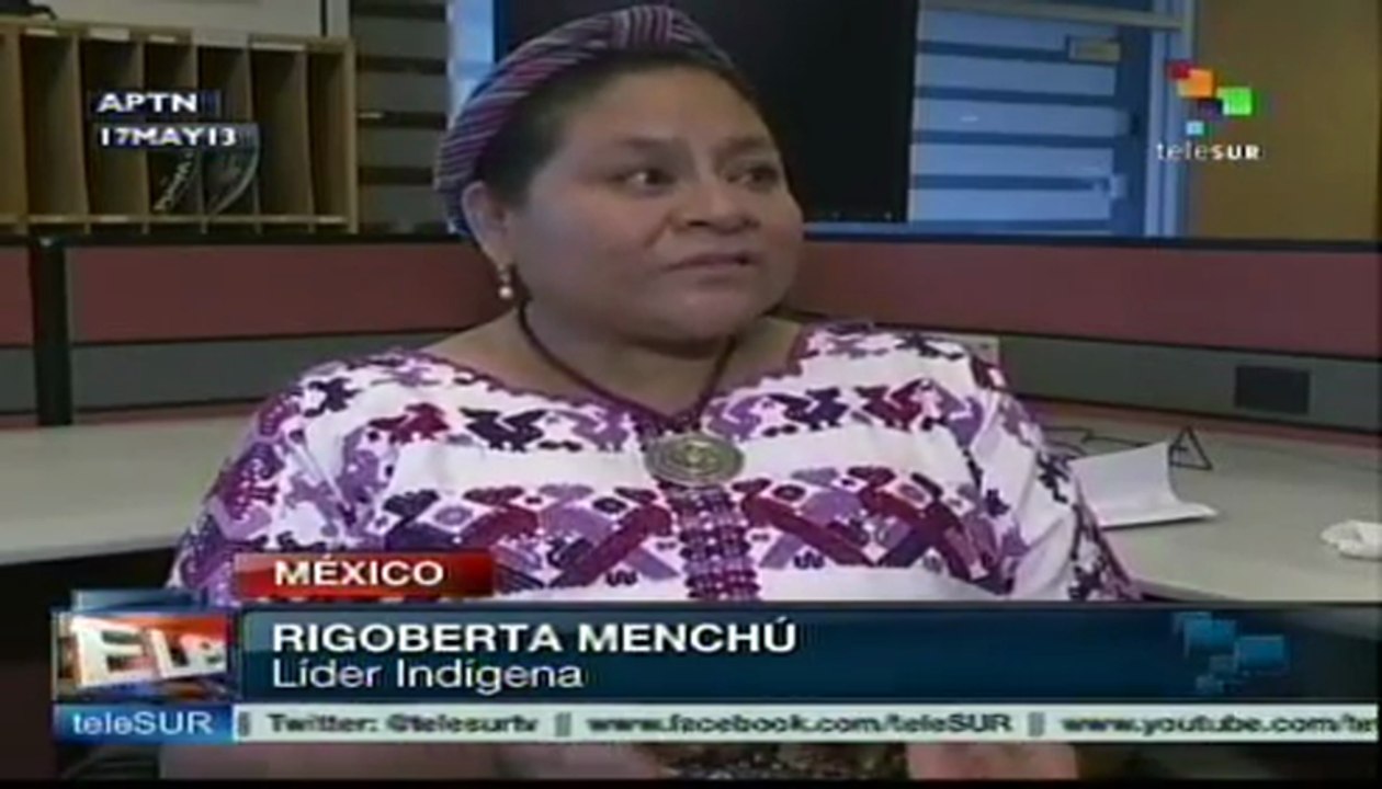 Rigoberta Mench Celebra Condena Contra R Os Montt V Deo Dailymotion