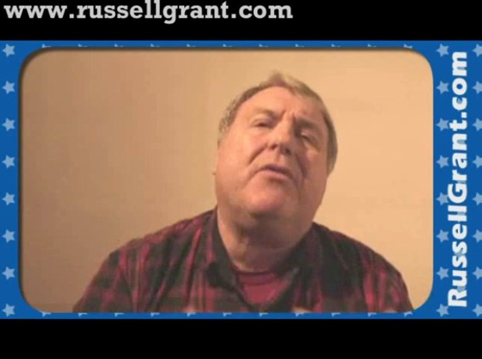 Russell Grant Video Horoscope Aquarius November Monday 4th 2013