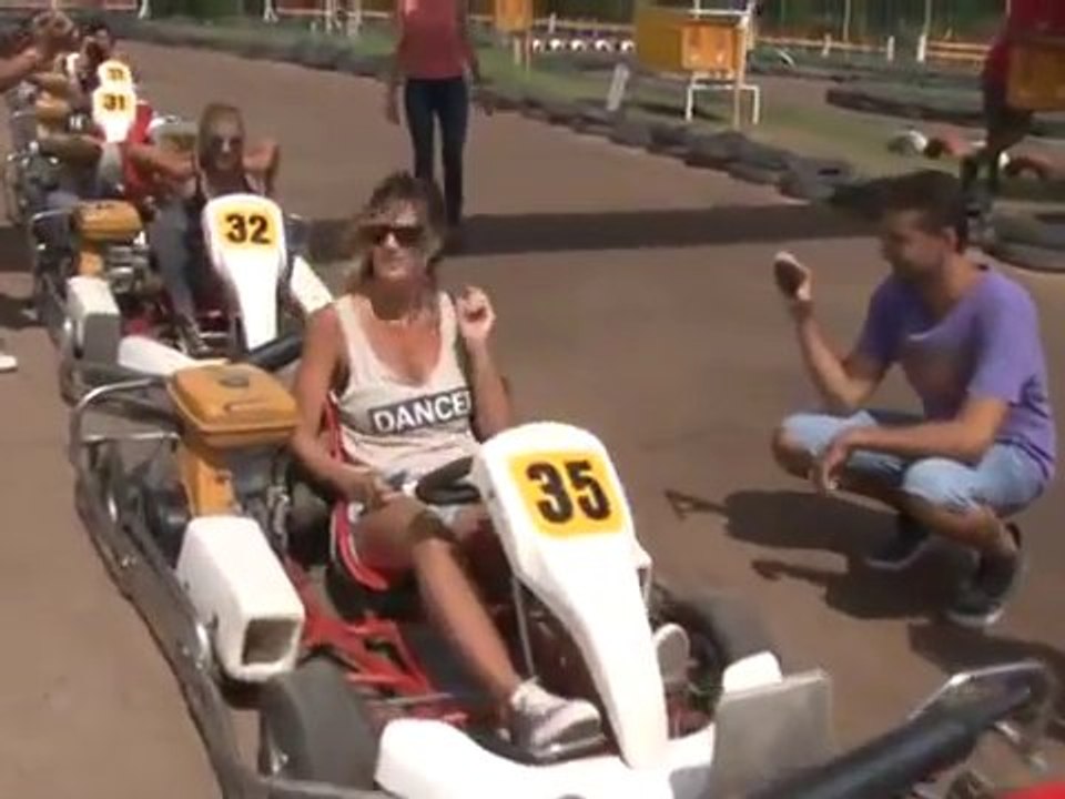 La Frustrada Participaci N De Paula En Karting Video De Pablo Layus