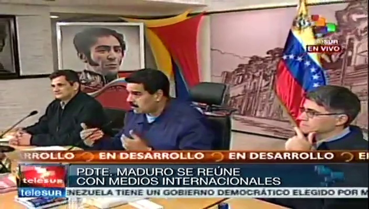 Estamos enfrentando la campaña mediática más brutal desde 2002 Maduro