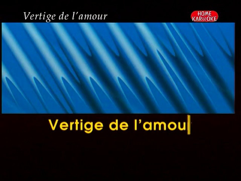 Karaoke Alain Bashung Vertige De L Amour Vid O Dailymotion