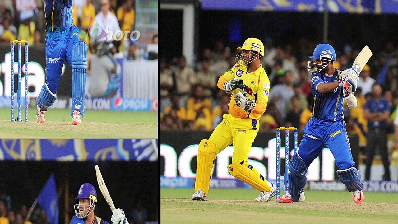 IPL 8 Chennai Super Kings Vs Rajasthan Royals RR Thrash CSK Video