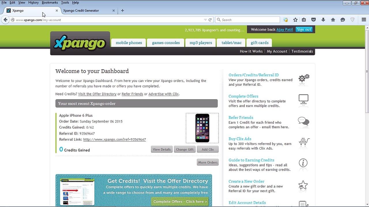 Xpango Credit Generator Online Xpango Hack Unlimited Credit Video