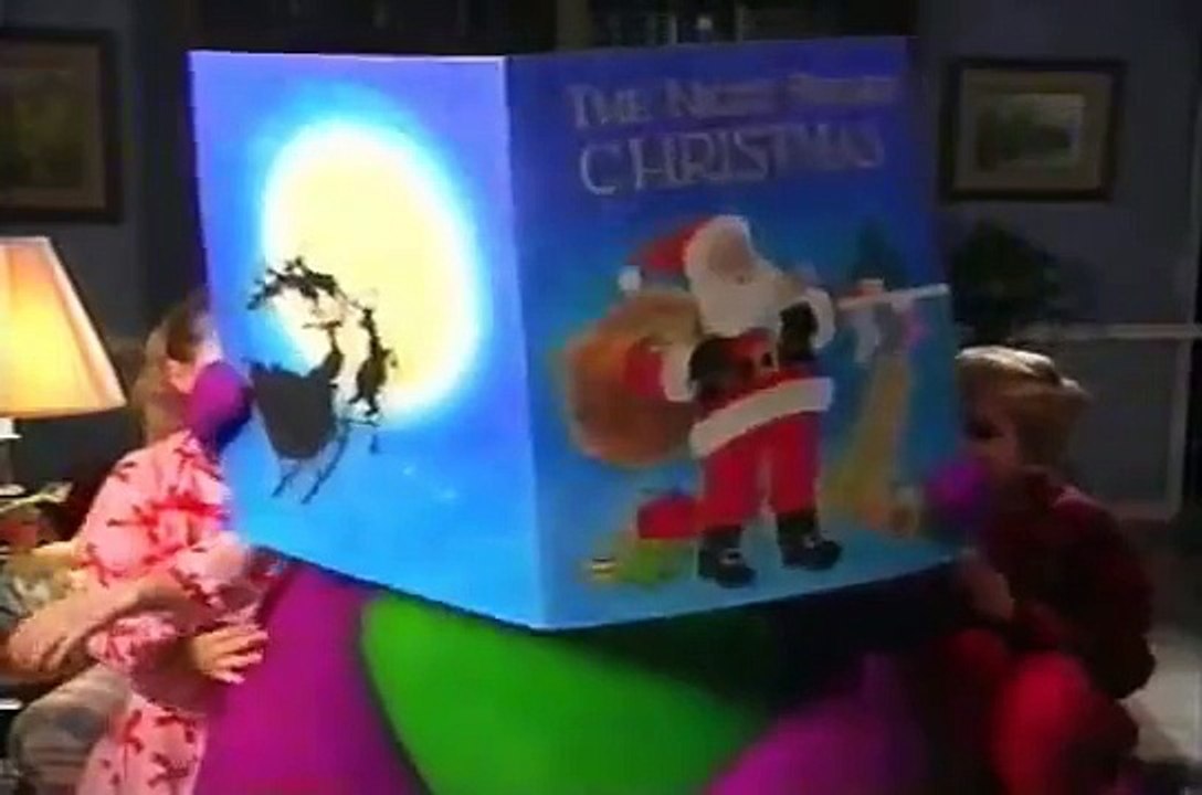 Barney Reads Twas The Night Before Christmas Dailymotion Video