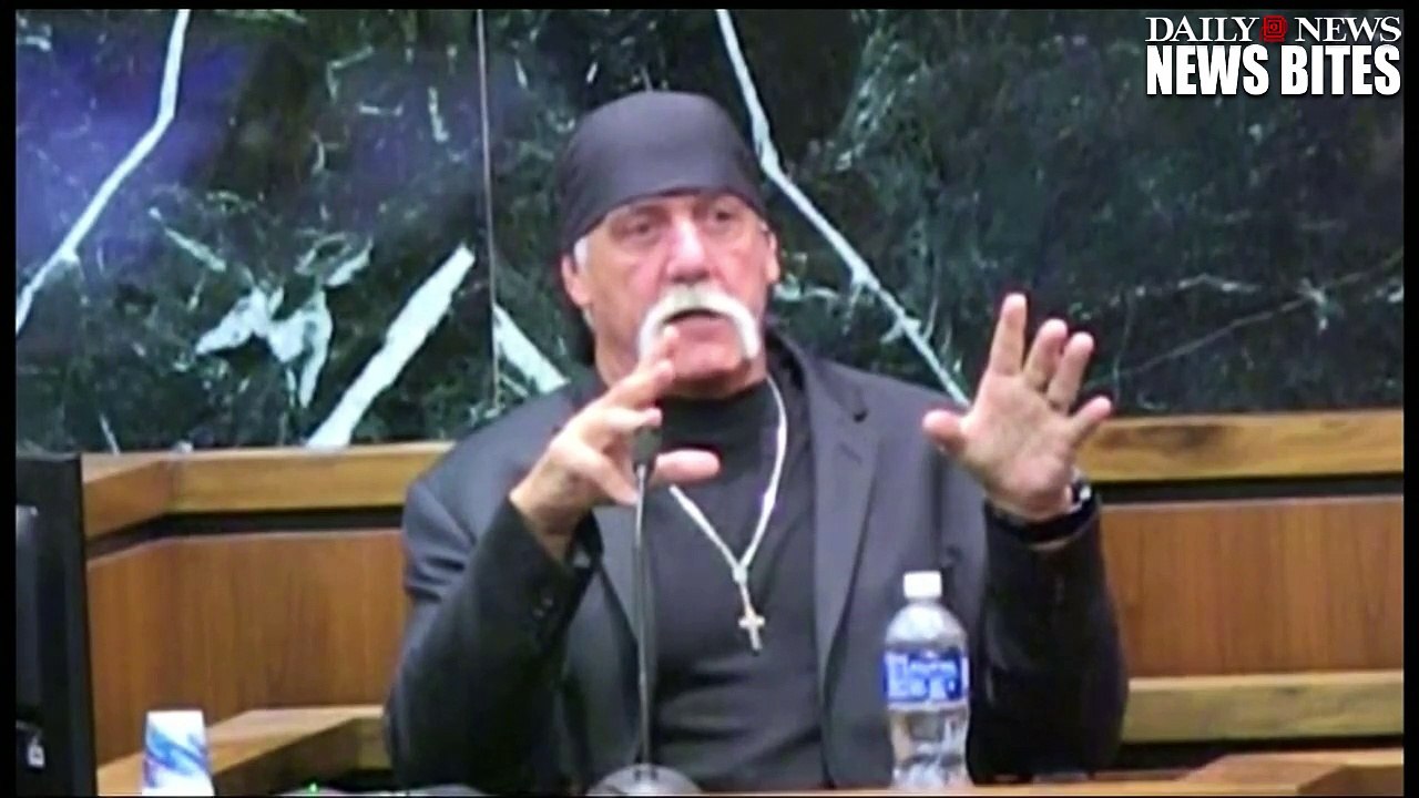 Hulk Hogan Takes The Stand In 100M Sex Tape Trial Video Dailymotion