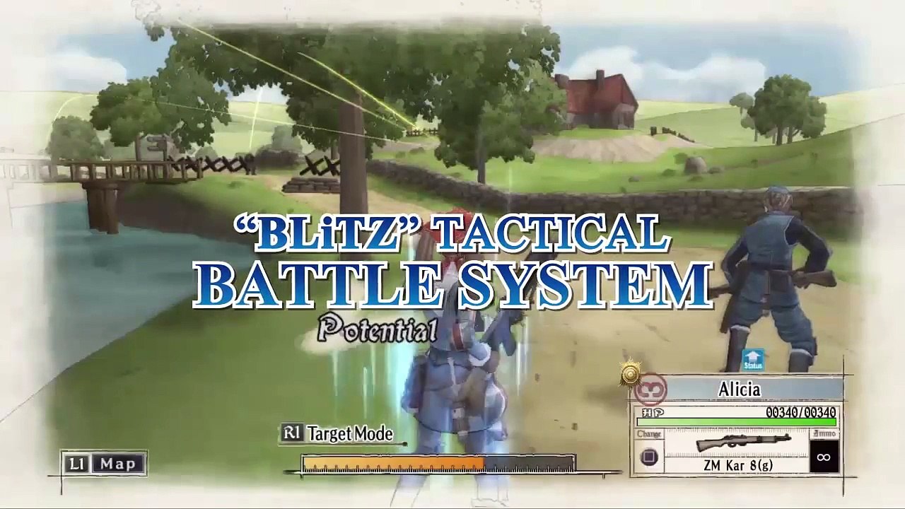 Valkyria Chronicles Remastered Battle Trailer Vidéo Dailymotion