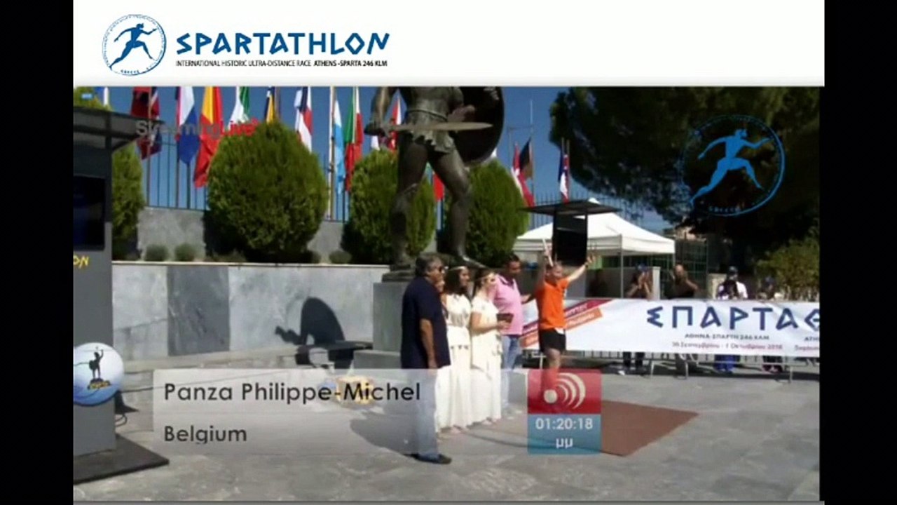 Marche Philippe Panza A Parcouru Km En H Vid O Dailymotion