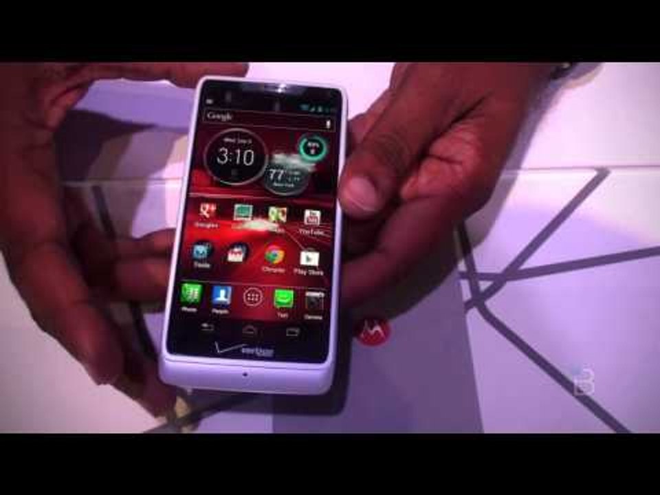 Motorola Droid Razr M Hands On Video Dailymotion