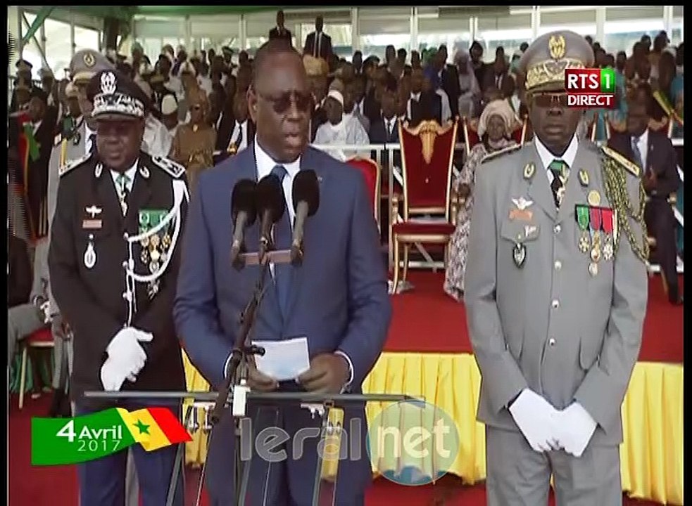 Direct 04 Avril Discours du Président Macky Sall aprés le défilé Wolof