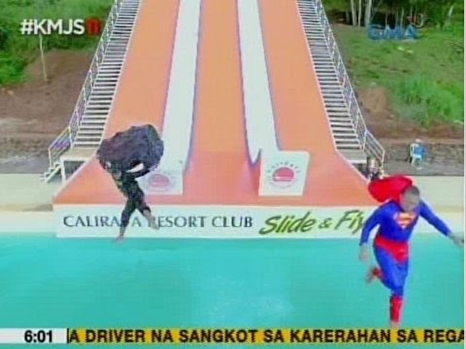 UB Slide And Fly Bagong Atraksyon Sa Isang Resort Sa Laguna Video