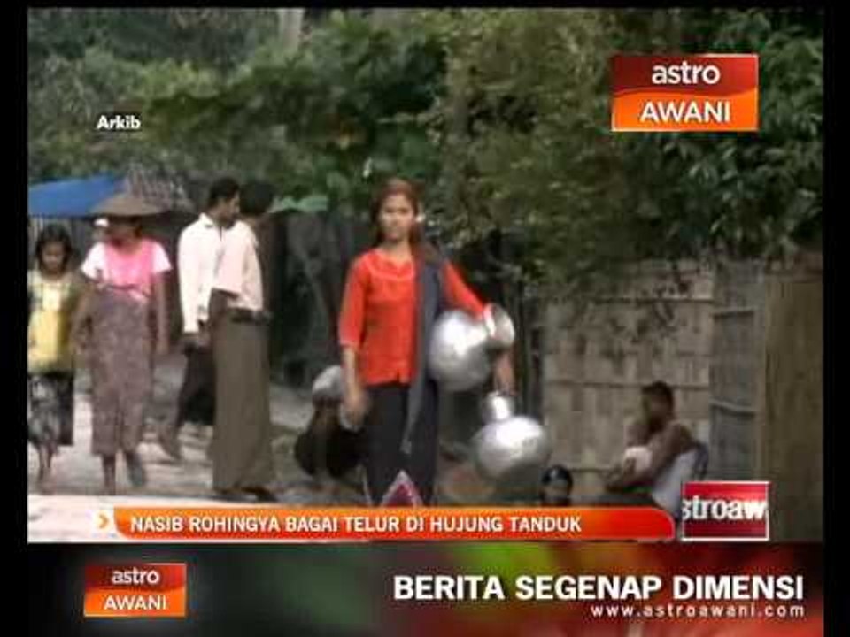 Nasib Rohingya Bagai Telur Di Hujung Tanduk Video Dailymotion