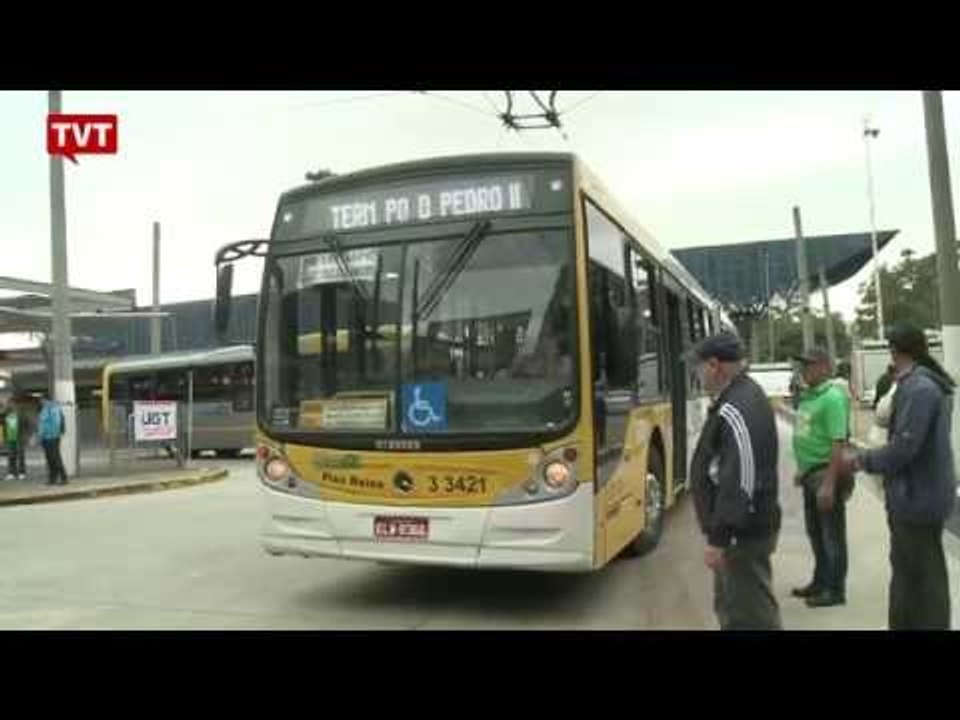 Em Campanha Salarial Motoristas Param Terminais Em Sp V Deo