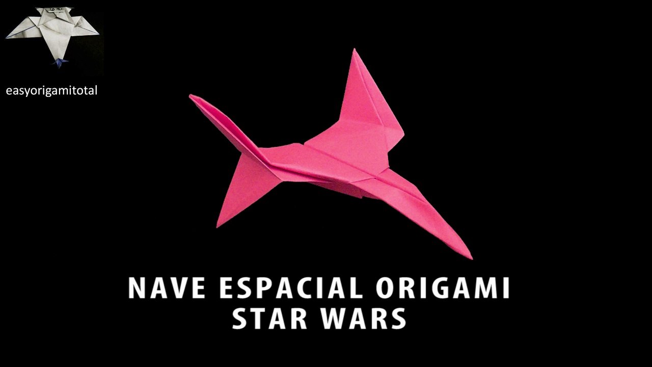 Nave Espacial Origami Tipo Star Wars Video Dailymotion