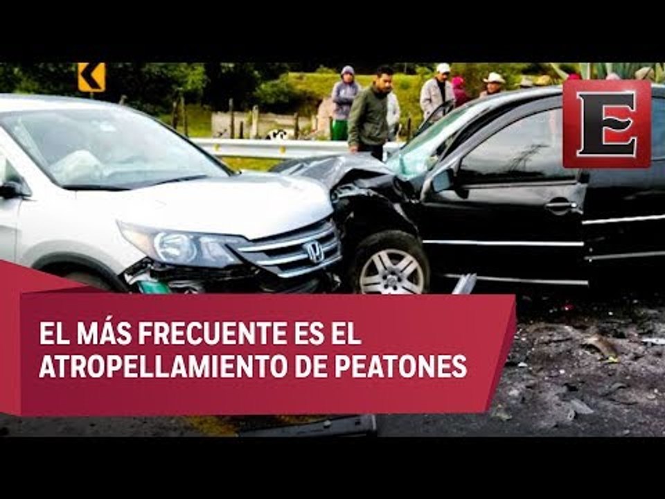 Accidentes automovilísticos en México aumentan un 25 en temporada