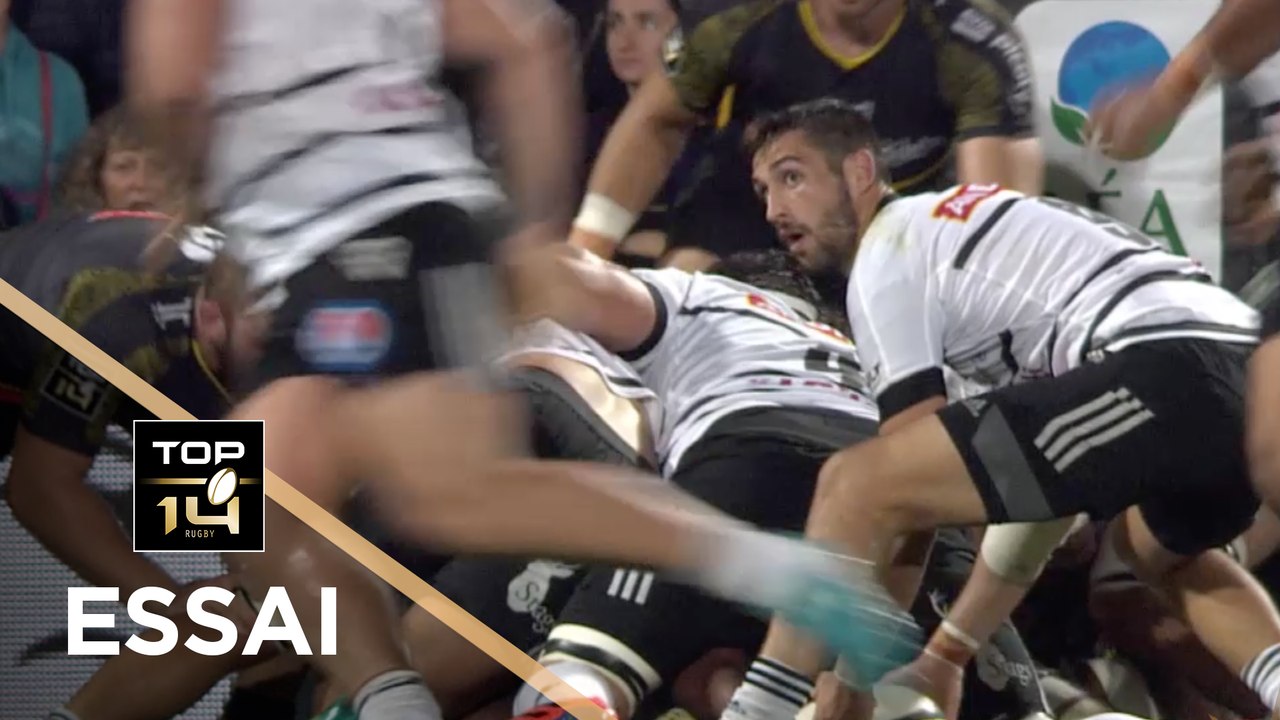 TOP 14 Essai Nico LEE CAB La Rochelle Brive J7 Saison 2019