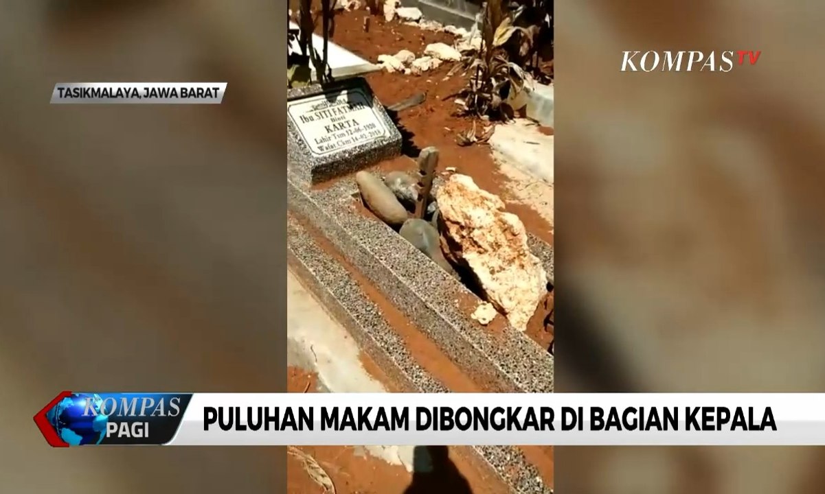 Temuan Aneh Puluhan Makam Di Tasikmalaya Dibongkar Di Bagian Kepala