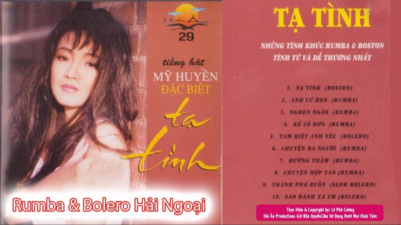 Nhạc Tình Bolero Hải Ngoại Tiếng Hát Nữ Hoàng Nhạc Tình Ca Mỹ Huyền