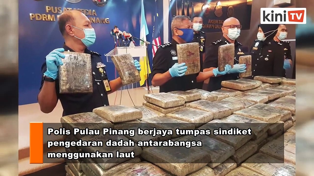 Dadah Kg Dirampas Sindiket Edar Dadah Melalui Laut Tumpas Video