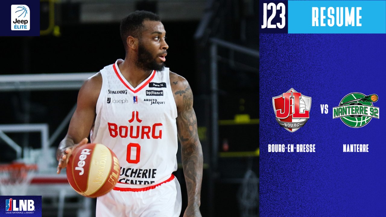 Bourg En Bresse vs Nanterre 97 72 Résumé 2020 21 Vidéo Dailymotion