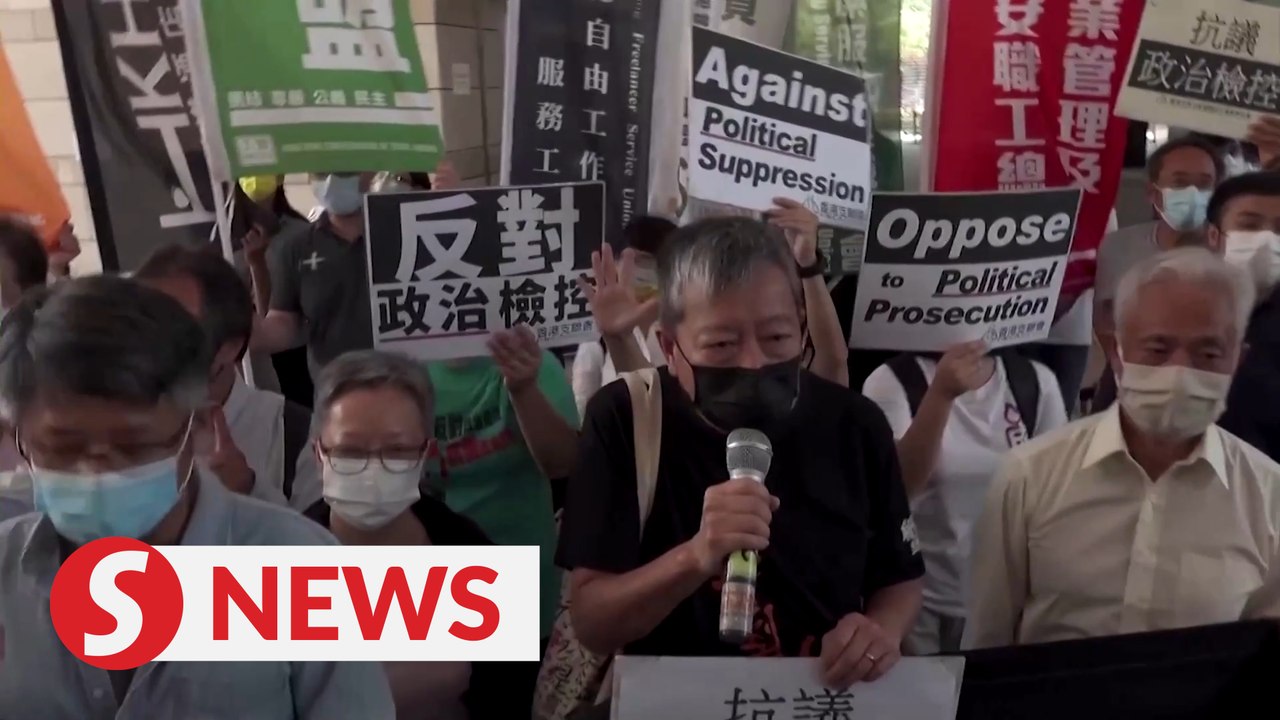 Hong Kong Democrats Found Guilty Of Illegal Assembly Video Dailymotion