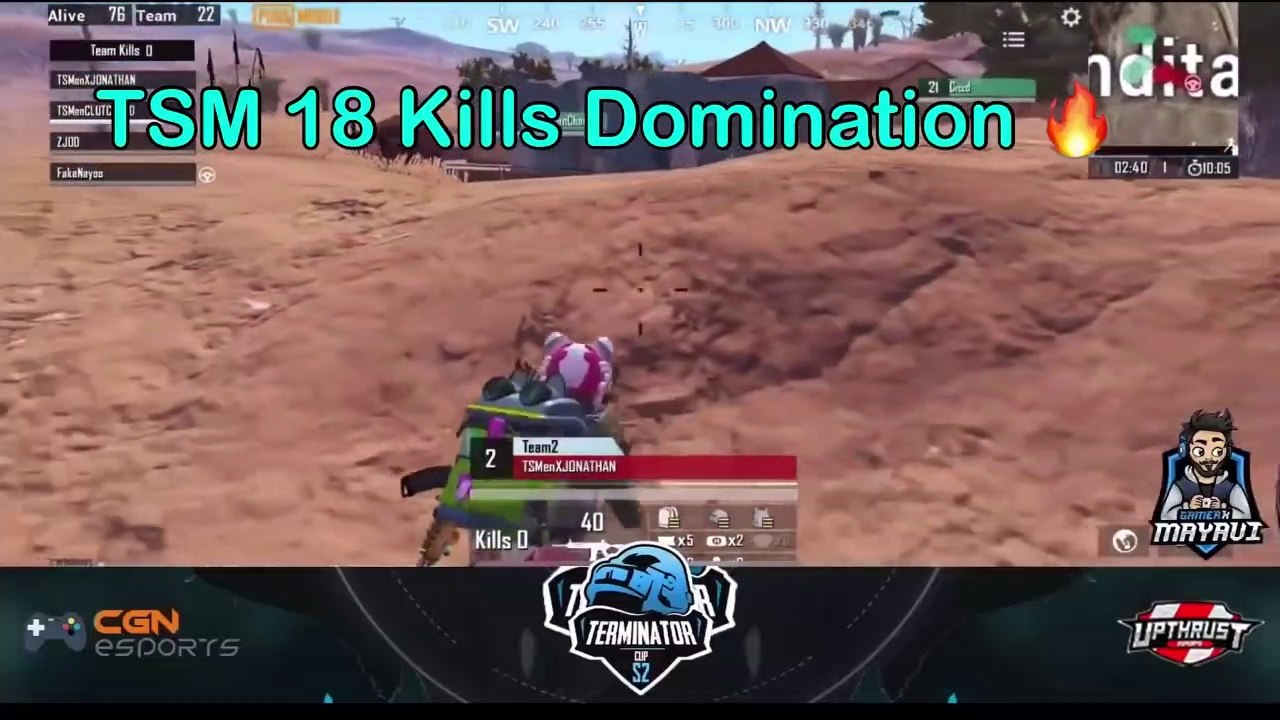 TSM 18 Kills Domination Jonathan Clutchgod On Fire UPThrust