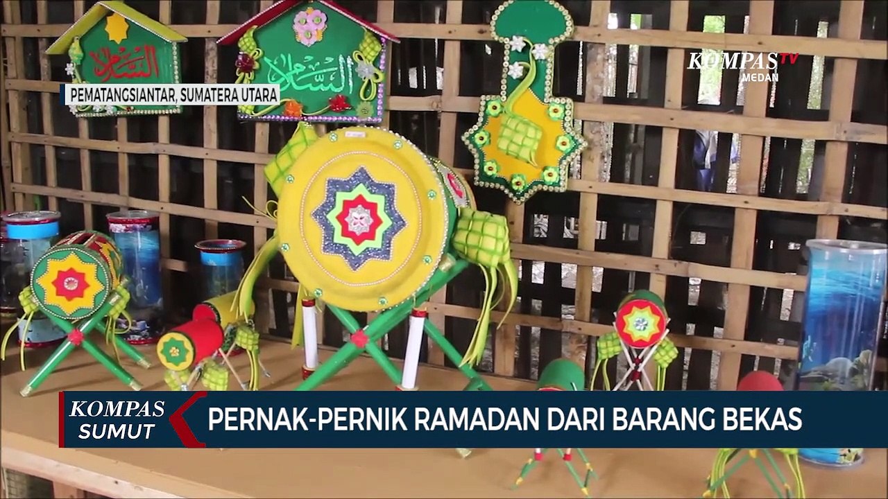 Pernak Pernik Ramadan Dari Barang Bekas Video Dailymotion