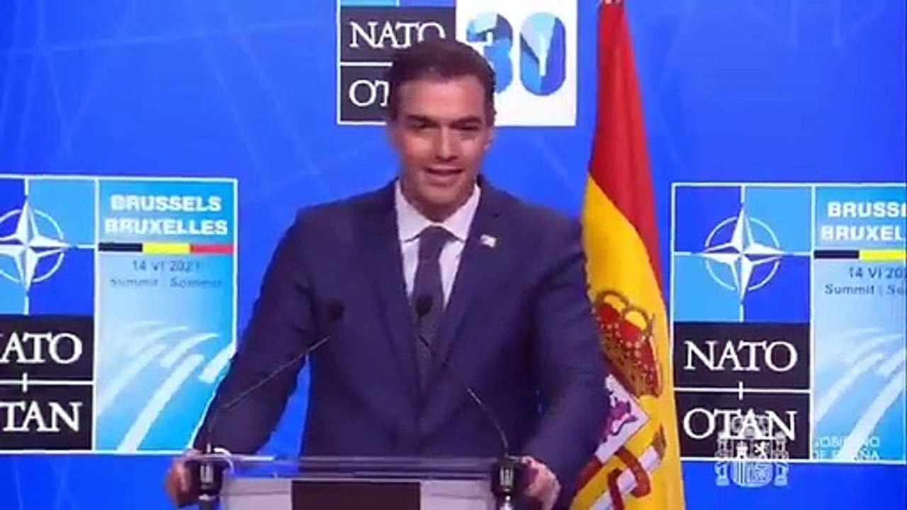 Pedro Sanchez Explicando De Qu Ha Hablado Con Biden Demuestra Que