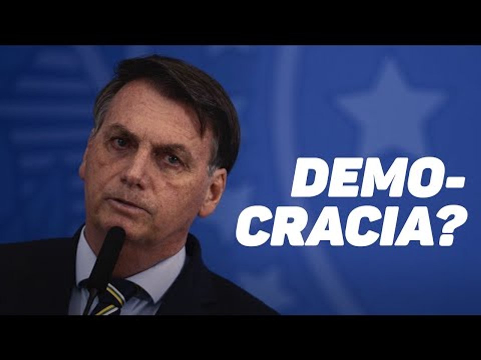 Pronunciamento Bolsonaro Fala Em Democracia Mas Defende Ditadura