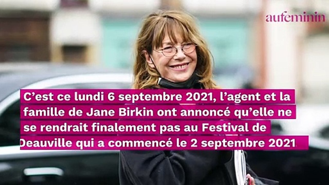 Jane Birkin Victime D Un Avc Elle Annule Sa Venue Deauville Vid O Dailymotion