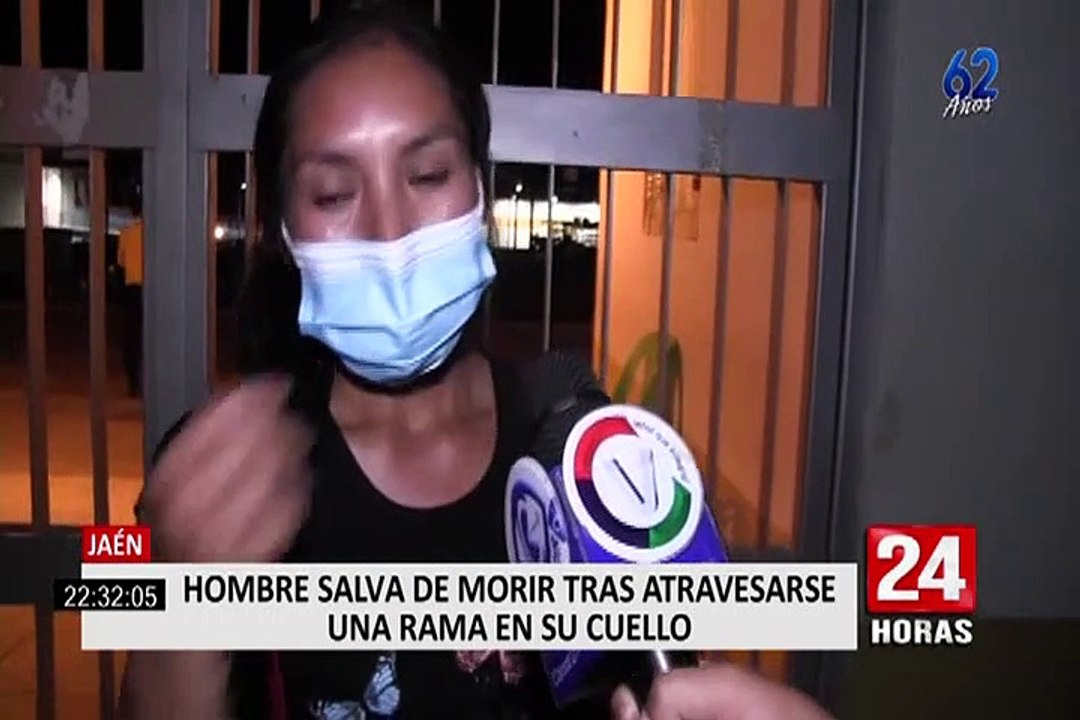 Ja N Hombre Salva De Morir Tras Ser Atravesado Por Una Rama V Deo