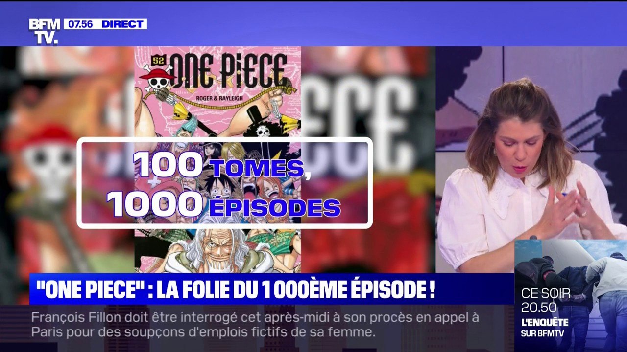 Le 1000ème épisode de One Piece projeté dans plusieurs cinémas en