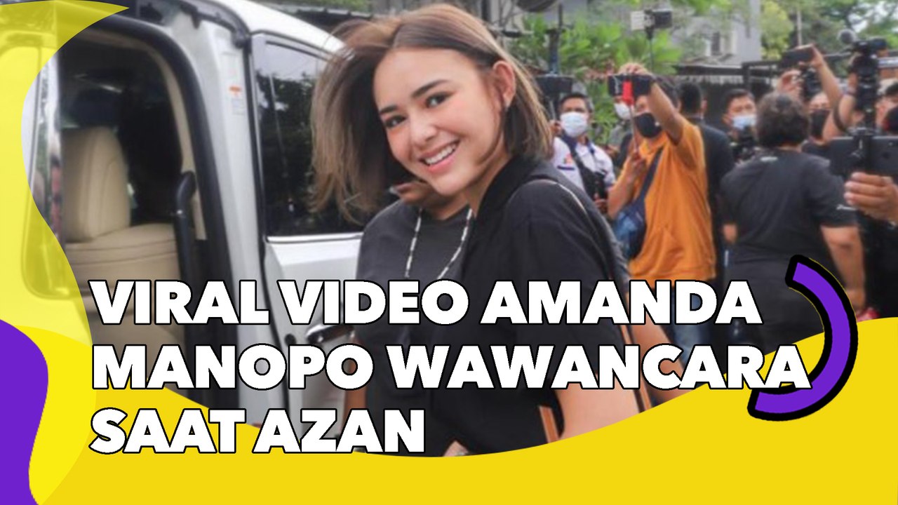 Viral Video Amanda Manopo Diwawancara Saat Azan Sikapnya Disorot