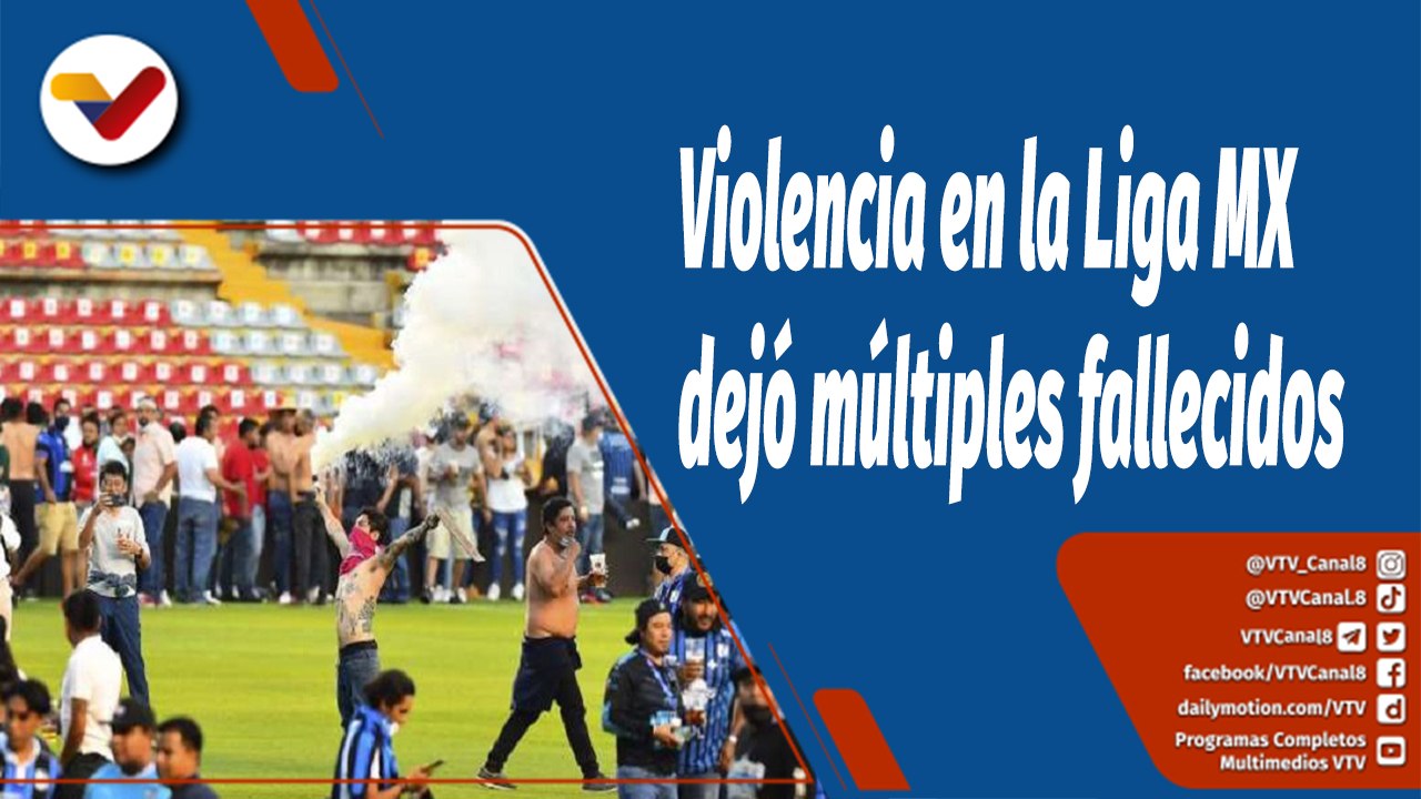 Deportes VTV Violencia en la Liga MX dejó múltiples fallecidos