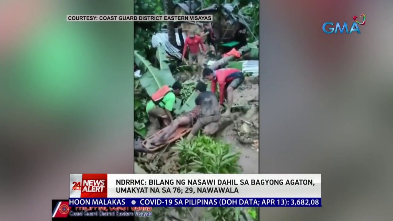 Ndrrmc Bilang Ng Nasawi Dahil Sa Bagyong Agaton Umakyat Na Sa