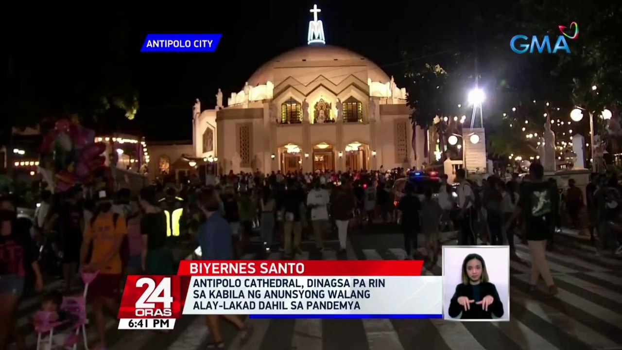 Antipolo Cathedral Dinagsa Pa Rin Sa Kabila Ng Anunsyong Walang Alay