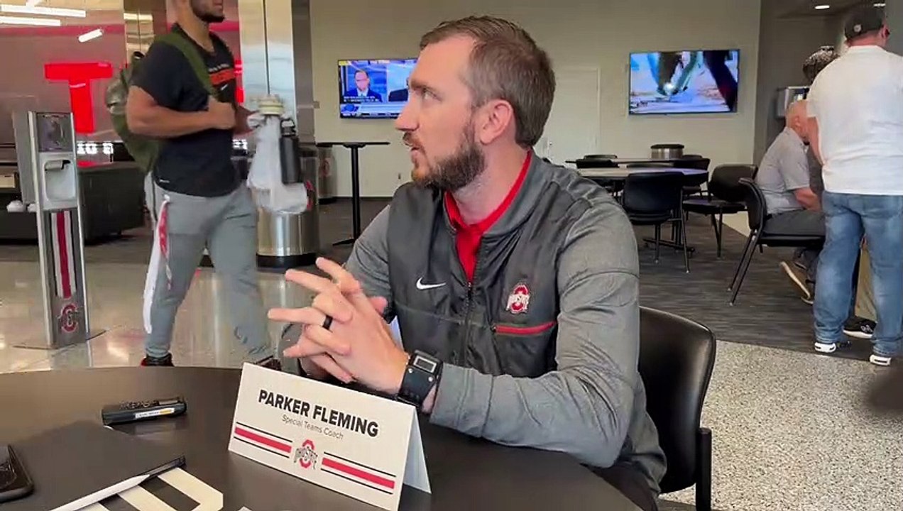 Ohio State Special Teams Coordinator Parker Fleming Wraps Up Spring