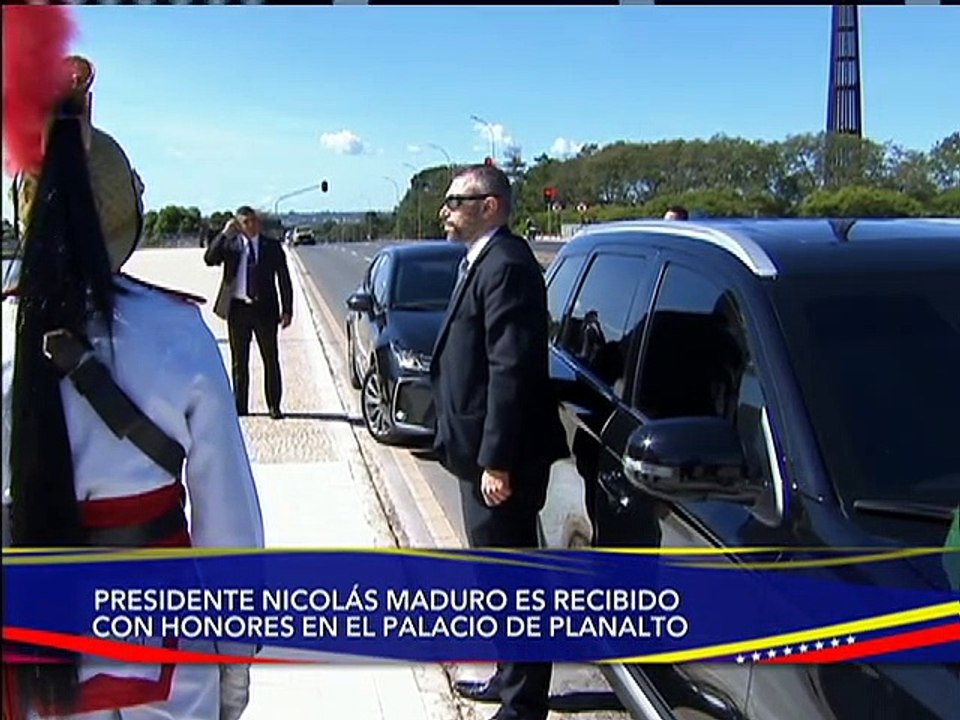 Pdte Lula Da Silva Recibe Con Honores Al Pdte Nicol S Maduro En El