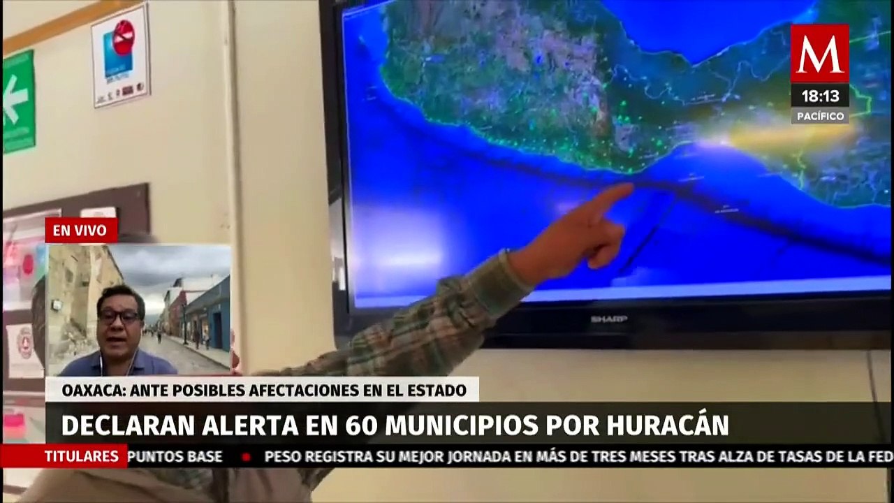 Blas se intensificó a huracán categoría 1 en las costas de Guerrero y