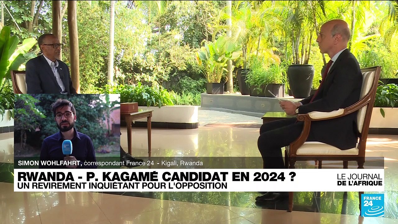 Rwanda Paul Kagame ouvre la porte à une candidature en 2024 Vidéo