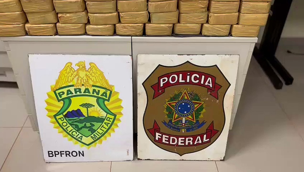 Bpfron E Pf Apreendem Carregamento Milion Rio Armas Coca Na E