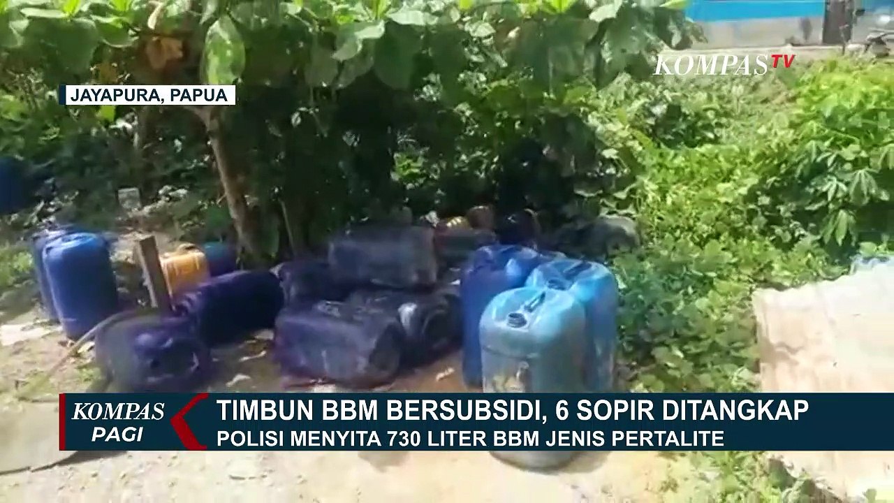 Polisi Tangkap Sopir Yang Menimbun Bbm Subsidi Modusnya Pelaku