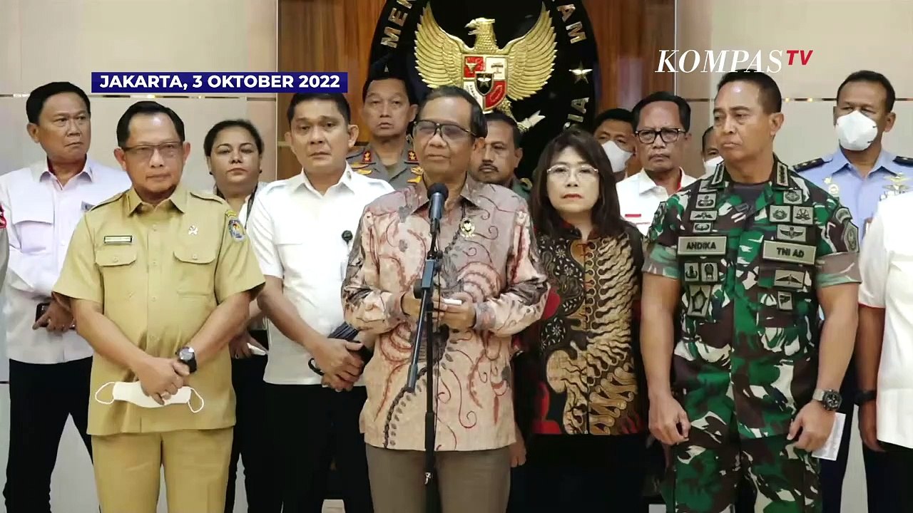 Mahfud Md Indonesia Negara Ketiga Korban Jiwa Terbanyak Tragedi