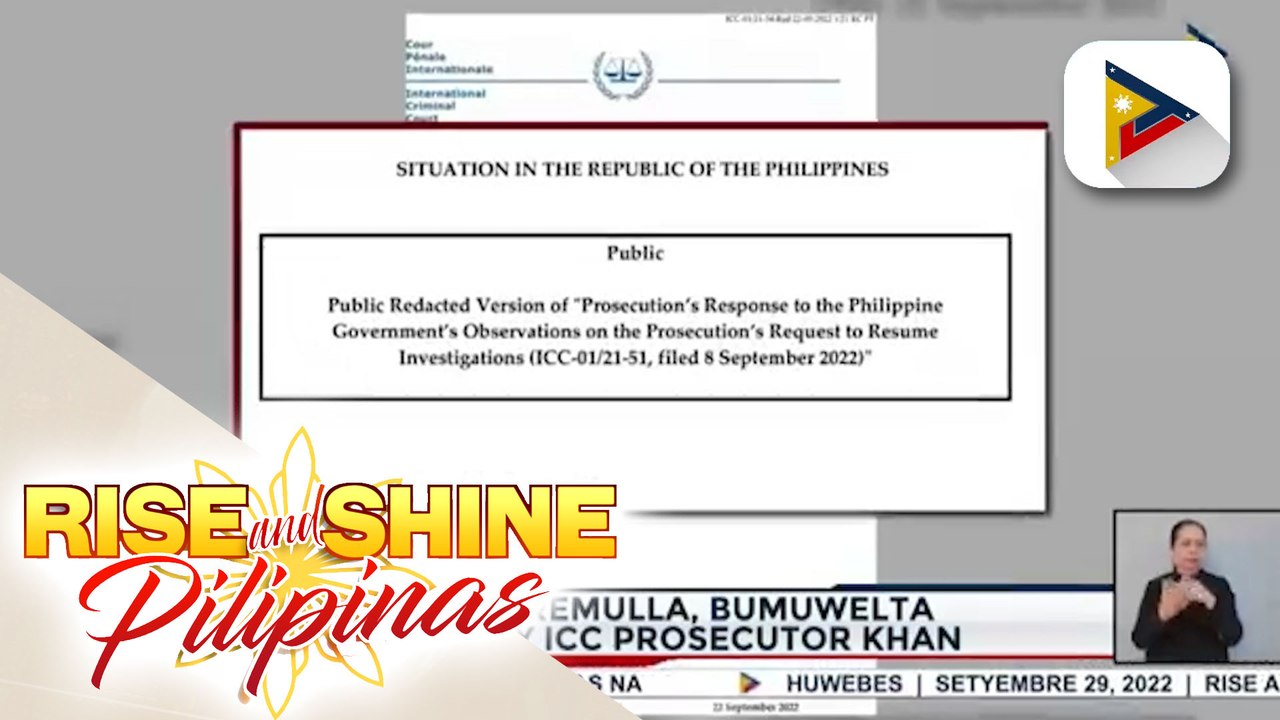 Sec Remulla Muling Nanindigang Hindi Na Dapat Manghimasok Ang Icc Sa