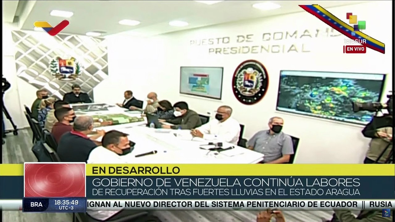 Pdte Nicol S Maduro Realiza Balance De Labores De Recuperaci N En El