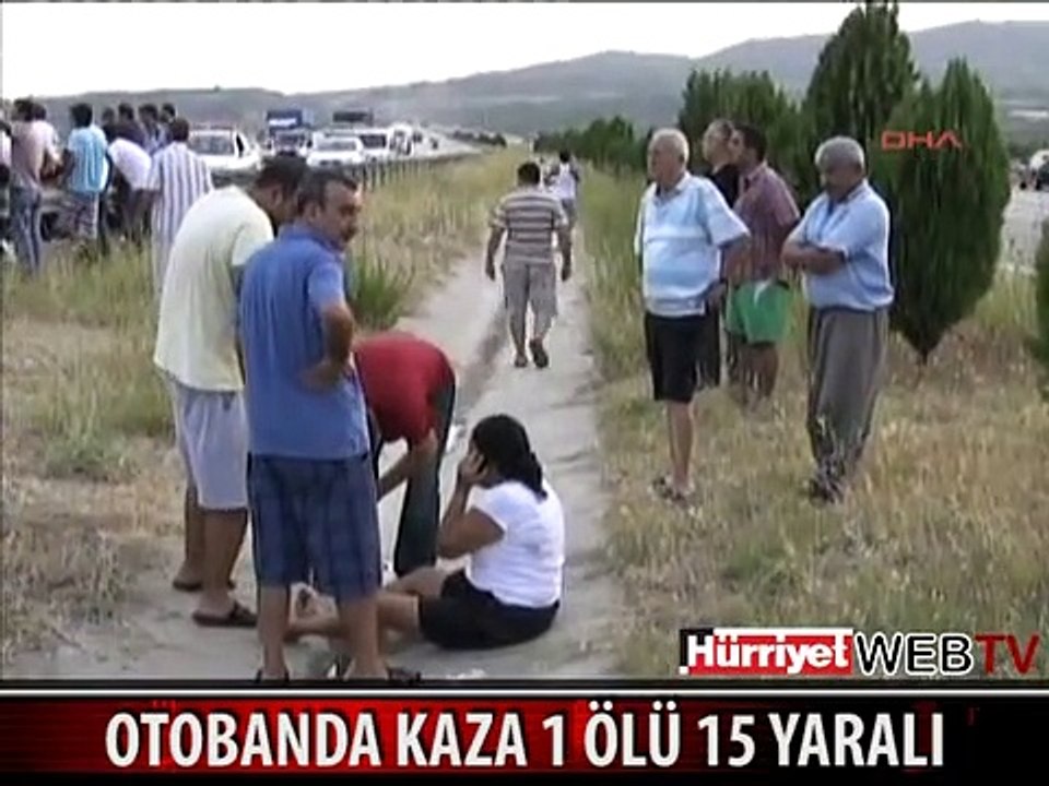 OTOBANDA CAN PAZARI 1 ÖLÜ 15 YARALI Dailymotion Video