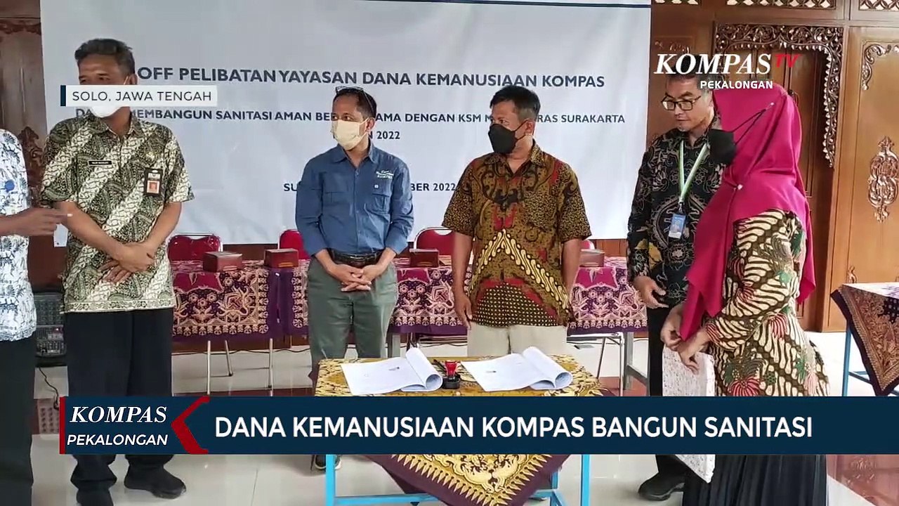 Dana Kemanusiaan Kompas Bangun Sanitasi Video Dailymotion