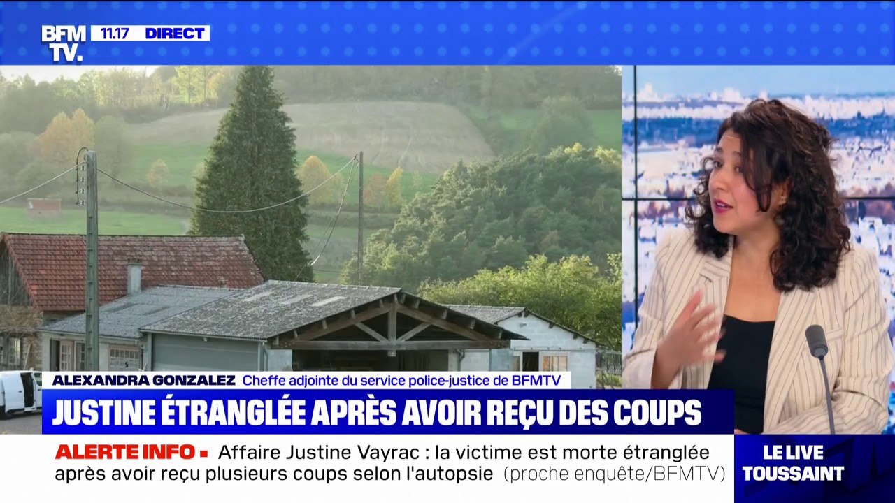 Meurtre de Justine Vayrac l autopsie révèle que la victime est morte